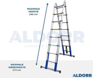 Zoek telescopische ladder | NL