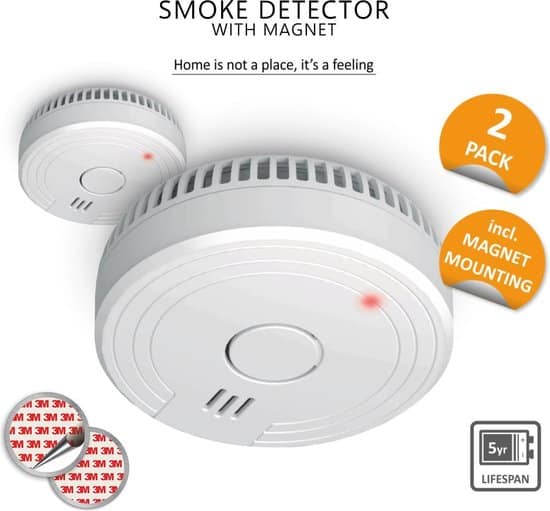 ELRO FF4910 PRO Brandpreventieset - Rookmelder & Koolmonoxidemelder met