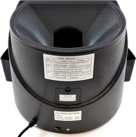 Geldtelmachine VG300 Muntsorteerder & Munttelmachine - Afbeelding 4