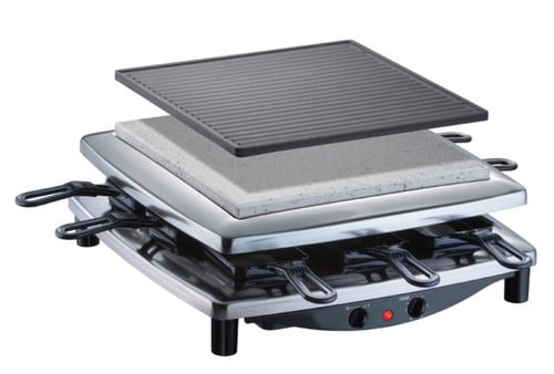 Steba Raclette Grill RC3 Plus Chroom - Afbeelding 2