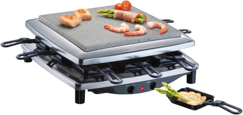 Steba Raclette Grill RC3 Plus Chroom