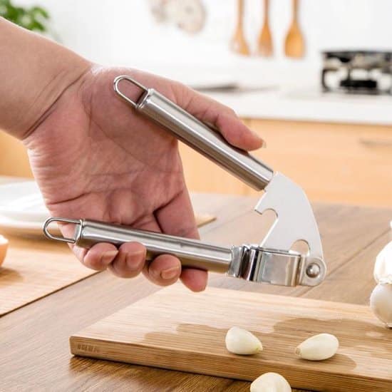 HGMD® Knoflookpers RVS - Knoflookpers/Gemberpers - Garlic press - Vaatwasser bestendig - Afbeelding 6