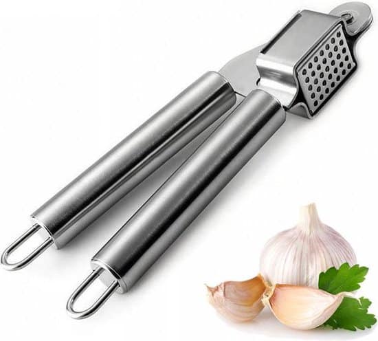 HGMD® Knoflookpers RVS - Knoflookpers/Gemberpers - Garlic press - Vaatwasser bestendig