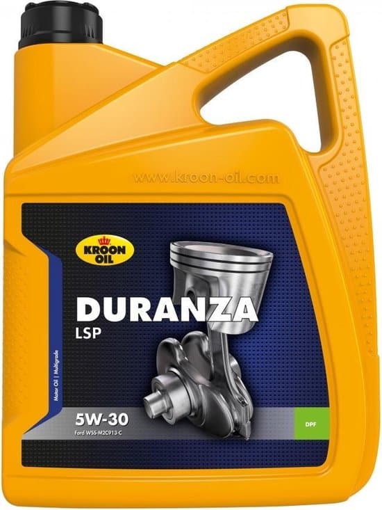 Kroon Oil Duranza LSP 5W-30 - Motorolie - 5L Can - Online Reviews