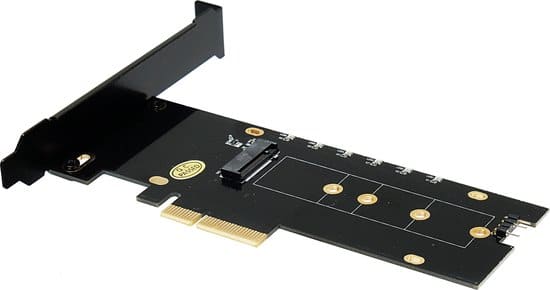 PCI Express card, M.2 NVMe SSD Adapter, ARGB LED, PCIe 4.0x4, 64Gb/s Adapter for M.2 NVME SSD - Afbeelding 3