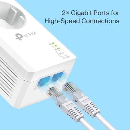 TP-Link TL-PA7027P KIT - Powerline Adapter - Zonder WIFI - Starterskit - Afbeelding 3