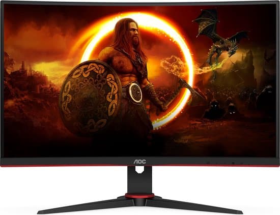 AOC C27G2ZE - Full HD VA Curved 240Hz Gaming Monitor - 27 Inch - Afbeelding 4