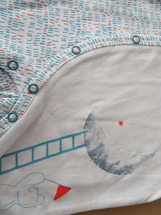 combi kort turquoise 80 , 1 jaar noukie's - Afbeelding 2
