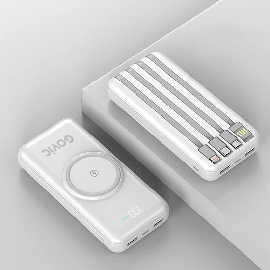 Govic powerbank 20.000 mAh - powerbank iphone - draadloze powerbank - powerbank samsung - powerbanks - powerbank usb c - powerbank apple - wireless... - Afbeelding 2
