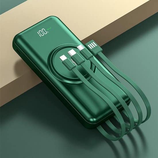 Govic powerbank 20.000 mAh - powerbank iphone - draadloze powerbank - powerbank samsung - powerbanks - powerbank usb c - powerbank apple - wireless... - Afbeelding 3