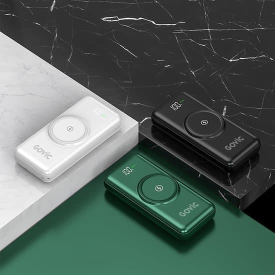 Govic powerbank 20.000 mAh - powerbank iphone - draadloze powerbank - powerbank samsung - powerbanks - powerbank usb c - powerbank apple - wireless... - Afbeelding 6