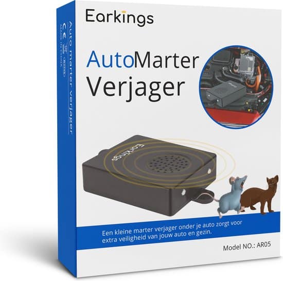Marterverjager Muizenverjager - Ultrasone Marterverjager Auto op Accu - Pest Reject Ratten verjager - Ongedierte verjager Earkings - Afbeelding 5