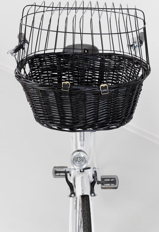 Trixie 13117 Fahrradkorb mit Gitter für Gepäckträger, 35 x 49 x 55 cm