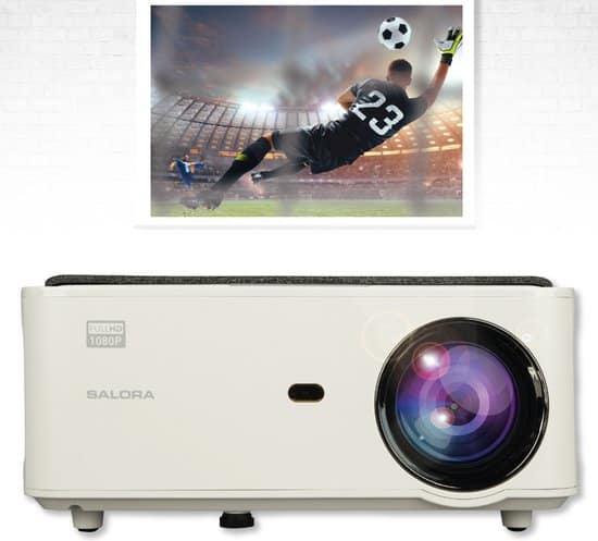 Salora 51BFM3850 - Beamer - Projector - 320 ANSI lumens - LED 1920x1080 - Wit