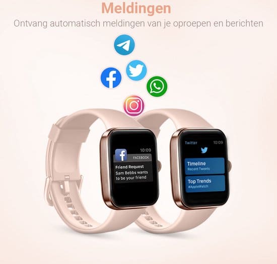 Gouden Smartwatches voor dames online kopen