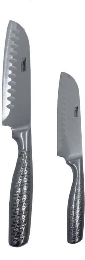 Thomas - Set van 2 Santoku messen Large & Small - 16,5 cm & 12 cm