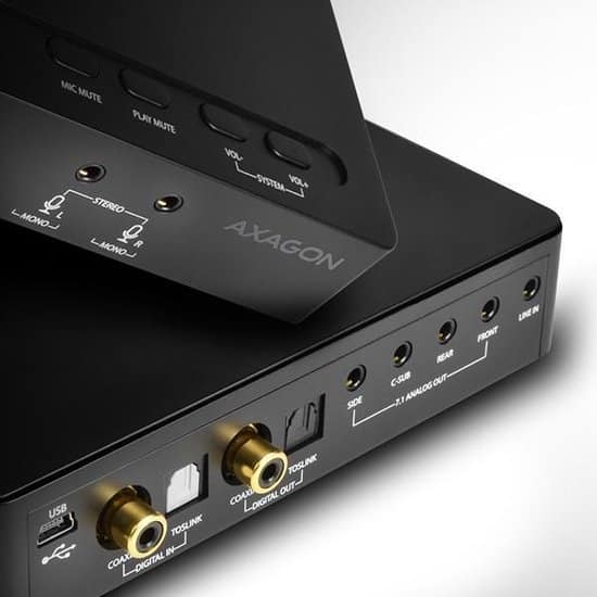 AXAGON ADA-71, USB2.0 - 7.1 audio SOUNDbox, SPDIF - Afbeelding 3