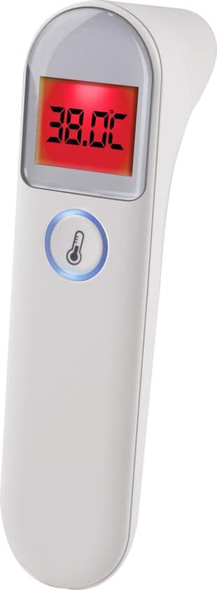 Grundig Thermometer - Infrarood - Meting via Oor of Voorhoofd - Snel, Nauwkeurig en Betrouwbaar - Wit