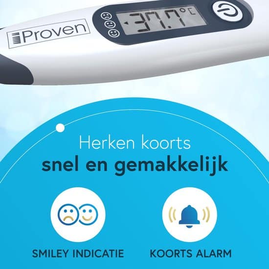 iProven DTR-1221A - Digitale thermometer met flexibele tip - Lichaamsthermometer voor Rectaal of Oraal gebruik - Baby Thermometer - Afbeelding 4