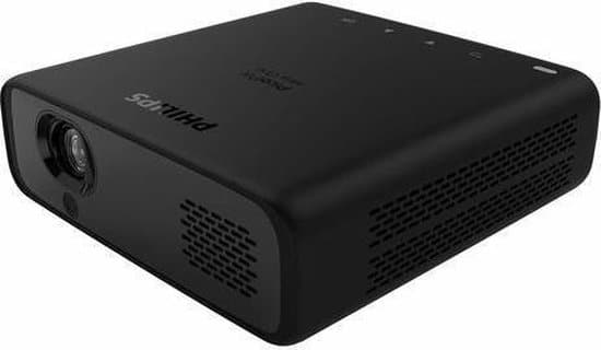 Philips Picopix MAX ONE PPX520 - Full HD Mini Beamer - Ingebouwde Accu tot 5 uur - USB-C HDMI - USB