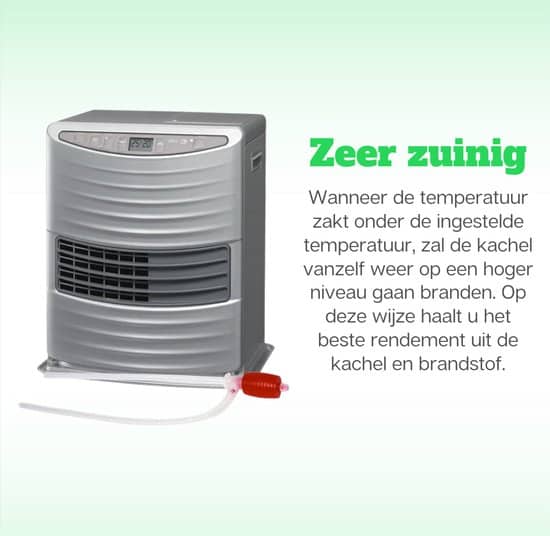 Zibro LC 300 - Petroleumkachel - Laserkachel - Met CO² sensor - Afbeelding 3