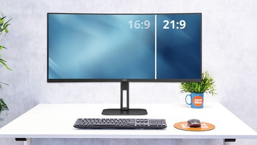 AOC CU34V5C/BK - Afbeelding 4