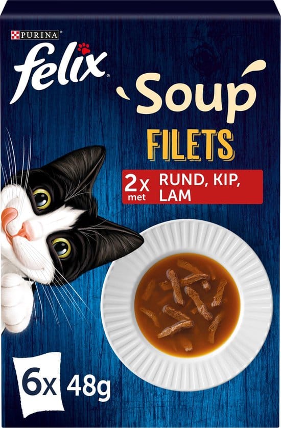 Felix Heerlijke Reepjes Kattenvoer 12 x 80 g ▻ Pak je voordeel vandaag nog