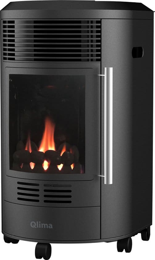 Qlima GH8034 - Mobiele gaskachel - Rolkachel - 3,4 kW Inclusief gasdrukregelaar - Afbeelding 3