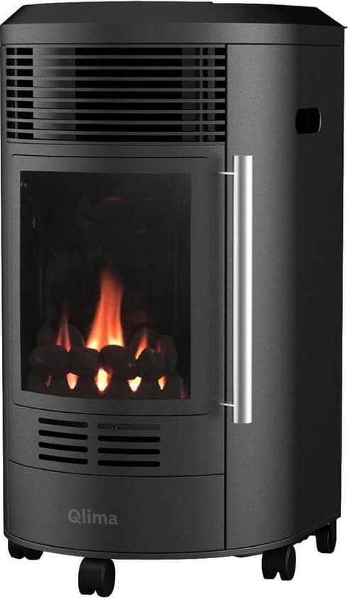 Qlima GH8034 - Mobiele gaskachel - Rolkachel - 3,4 kW Inclusief gasdrukregelaar - Afbeelding 4
