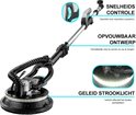 Bolture Telescopische Langnekschuurmachine - Wandschuurmachine - Plafondschuurmachine - LED Licht - Inclusief Schuurpapier - 750W - Afbeelding 4