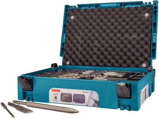 Makita Boor/beitelset SDS-PLUS 17-delig in Mbox - B-53877
