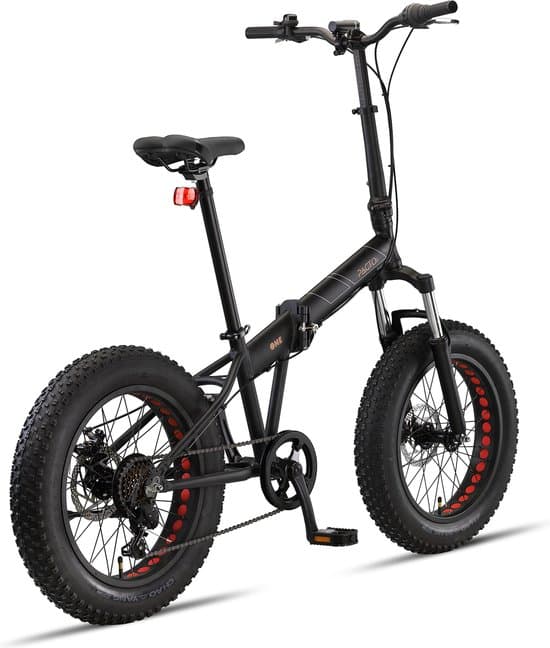Deniva Vouwfiets Volwassenen Vouwfiets Dames 16 Inch 7 Versnellingen 70x65 Cm 16 Kg Fijn Zadel Schijfrem 10 55073
