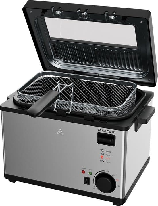 Silvercrest Friteuse - Grote friteuse met 3 verschillende manden om in ...