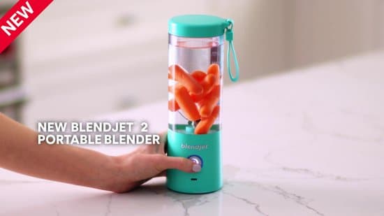 Blendjet 2 - Portable Blender - Blender to Go - Draadloze blender - Draagbare blender - Smoothie maker - USB-C Oplaadbaar - 475 ML - Zwart - Afbeelding 2