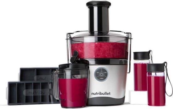 Nutribullet Juicer Pro - Sapcentrifuge - 800 ml - Incl. handige Sapkan - To-Go Bekers - 1000 Watt