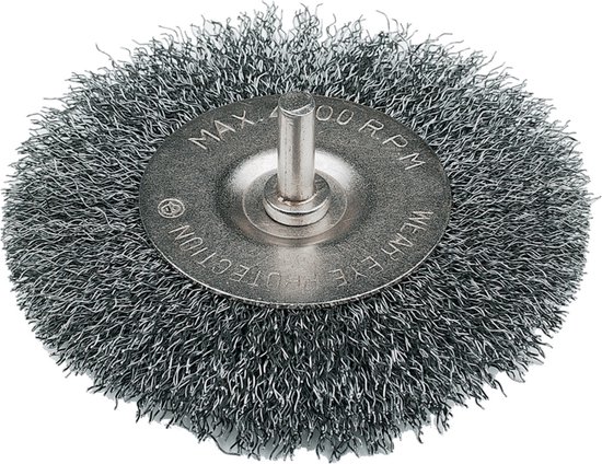 Silverline Staalborstel wiel 100 mm