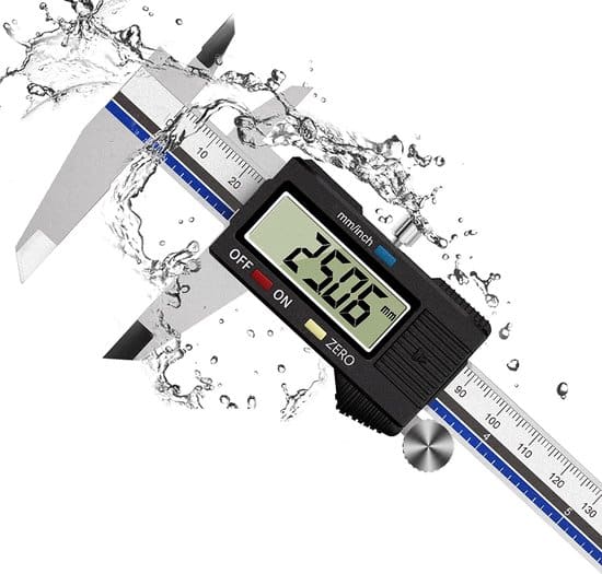 Digitale schuifmaat LCD display - 150 mm - RVS - Incl. 2 batterijen & opbergcase - Afbeelding 2