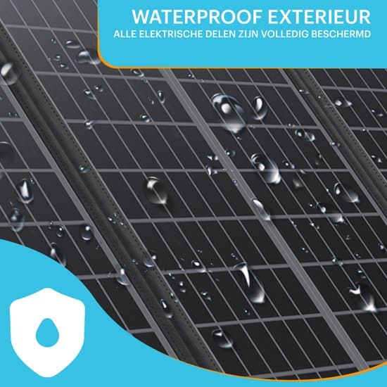 Looki Draagbaar Opvouwbaar Zonnepaneel - 150W - Zonnepanelen Compleet Pakket - Voor Camper en Camping - Afbeelding 3