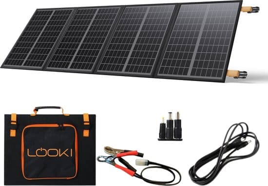 Looki Draagbaar Opvouwbaar Zonnepaneel - 150W - Zonnepanelen Compleet Pakket - Voor Camper en Camping
