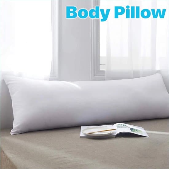 Ondersteunend Lichaamskussen + 2x gewatteerde kussensloop - 40 x 140cm - Body Pillow - Zwangerschapskussen - Body Pillow - Lichaamskussen - 140 cm... - Afbeelding 2