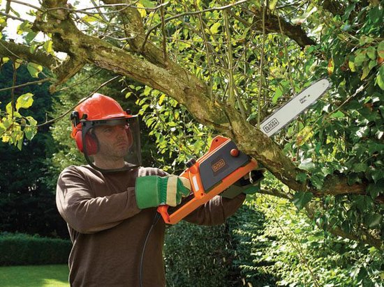 BLACK+DECKER CS1835-QS Kettingzaag - 1800W - 35cm - gesnoerd - Afbeelding 6