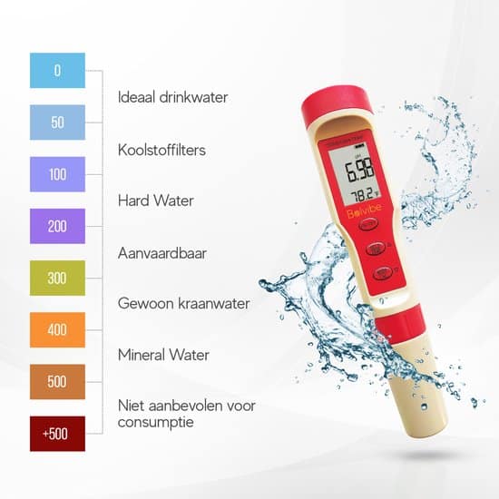 Bolvibe-Digitale 4 in 1 meter-Ph-Temp-Ec-Tds-Inclusief 3 kalibratie zakjes-Inclusief batterijen-inclusief Nederlandstalige handleiding-Voor... - Afbeelding 4