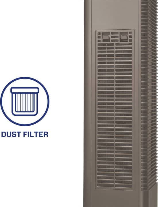 Clean Air Optima® CA-904C - 2in1 Design Ventilator Elektrische Kachel - Verwarmen en Koelen - Stoffilter - Draaicirkel (oscillatie): 80º - Digitale... - Afbeelding 4