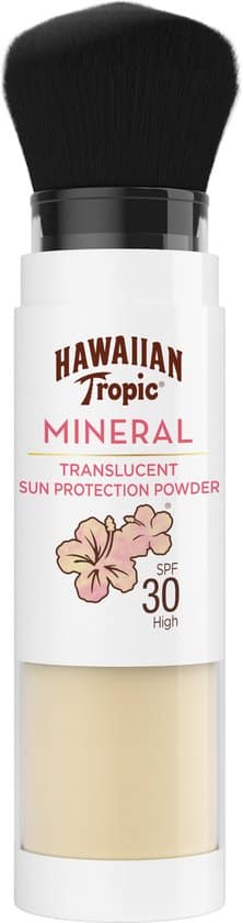 Hawaiian Tropic Mineral Powder Brush - SPF30 - 1 Stuk