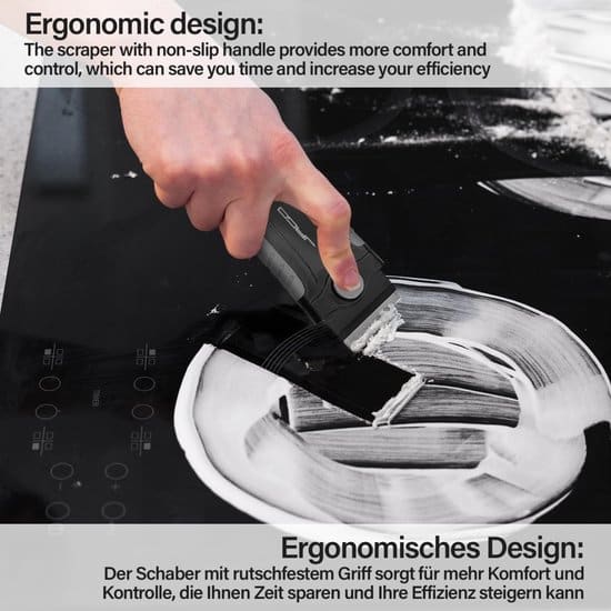 Jago - Glas Keramische kookplaat met 4 zones - Frameloos - Met Touch Control / Aanraakbediening - 6800W - 9 Vermogensniveaus - Automatische Timer -... - Afbeelding 6