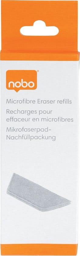 Nobo Navulling Voor Microvezel Magnetische Whiteboard Wisser - 2 Stuks - Afbeelding 5