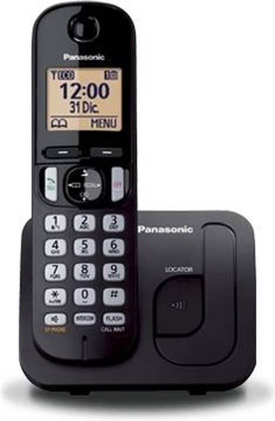 Panasonic KX-TGC210 DECT-telefoon Zwart Nummerherkenning - Afbeelding 4
