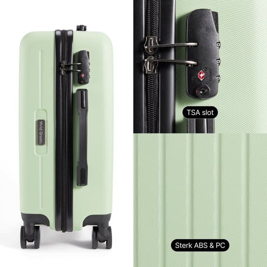 Travelz Softspnner Zachte Handbagage Koffer 55cm Met TSA-slot - 38 Ltr Reiskoffer Met Voorvak Blauw