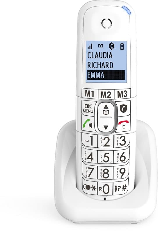 Alcatel XL785 Combo Senioren vaste en draadloze telefoon met extra grote toetsen en antwoordapparaat - Afbeelding 3