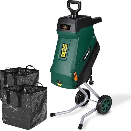 Gardebruk Hakselaar Compact – 2x 50L Zak 2400W Elektrisch - Groen